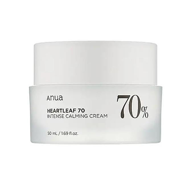 Anua Heartleaf 70% Crema Calmante Intensa. (34,90 euros en El Corte Inglés).